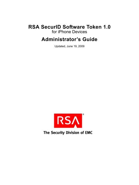 Rsa Securid Download For Mac
